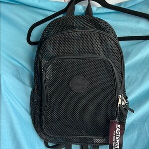 Eastsport Black Mesh Backpack for Men-woman nwt
